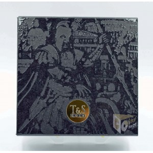 Niue 2024 Troya Legendary City 2 Oz Antique Finish quality and Gold Plating Sillver Coin