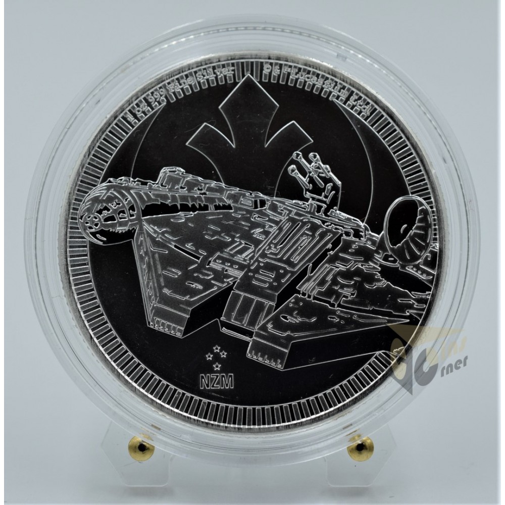 Millennium Falcon  Star Wars 1 Oz - 2021 Niue