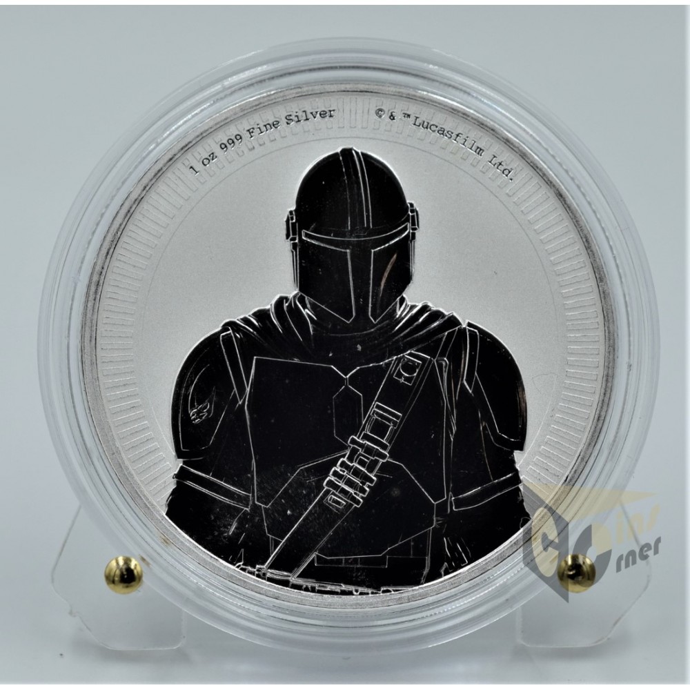 The Mandalorian Star Wars 1 Oz - 2021 Niue