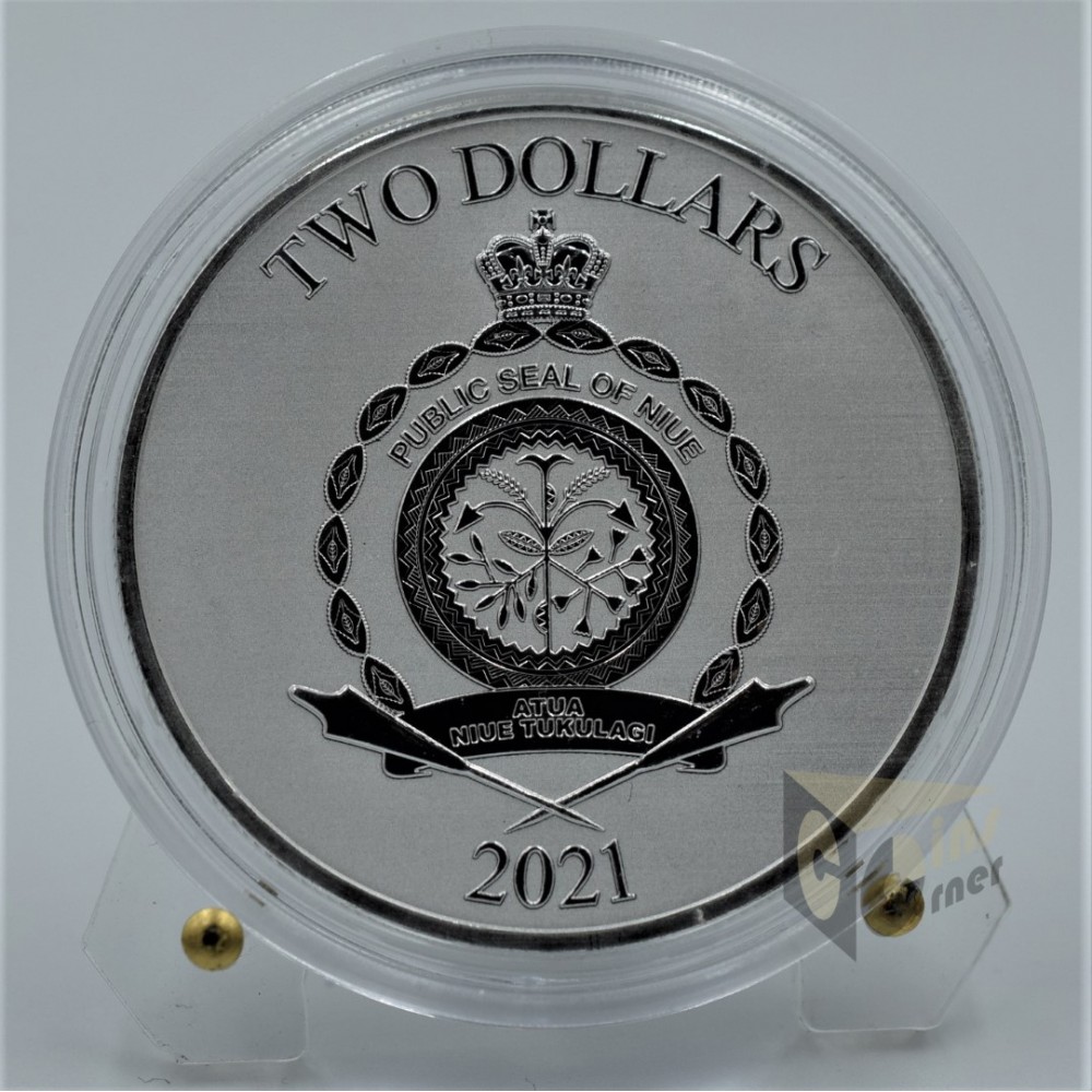 The Mandalorian Star Wars 1 Oz - 2021 Niue