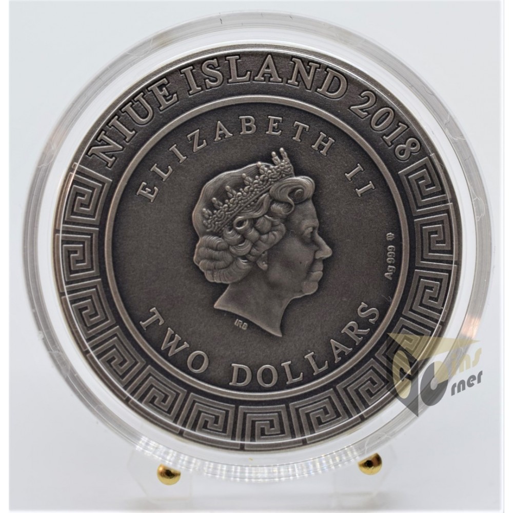 Perseus Demigods 2 Oz - 2018 Niue