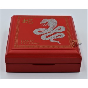 Year of the Snake 1 Oz Proof Ultra High Relief - 2013 Palau