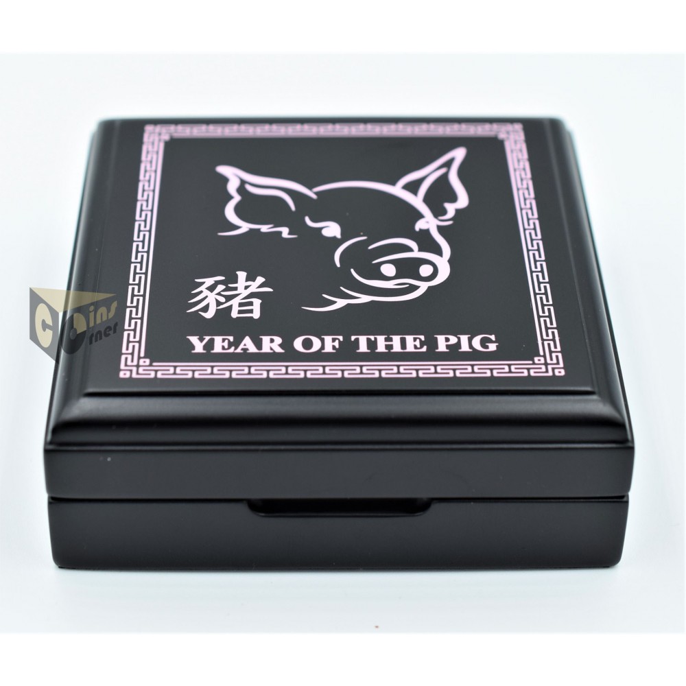 Year of the Pig 1 Oz Proof Ultra High Relief - 2019 Palau