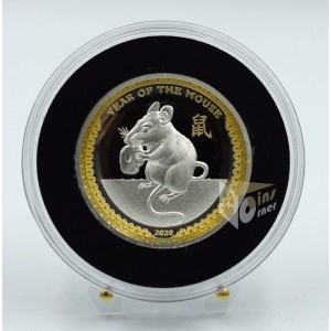 Year of the Mouse 1 Oz Proof Ultra High Relief - 2020 Palau