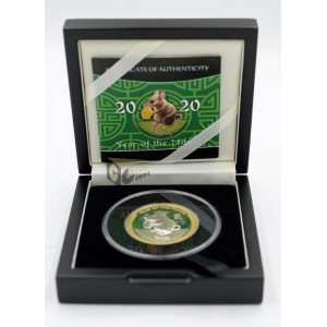 Year of the Mouse 1 Oz Proof Ultra High Relief - 2020 Palau