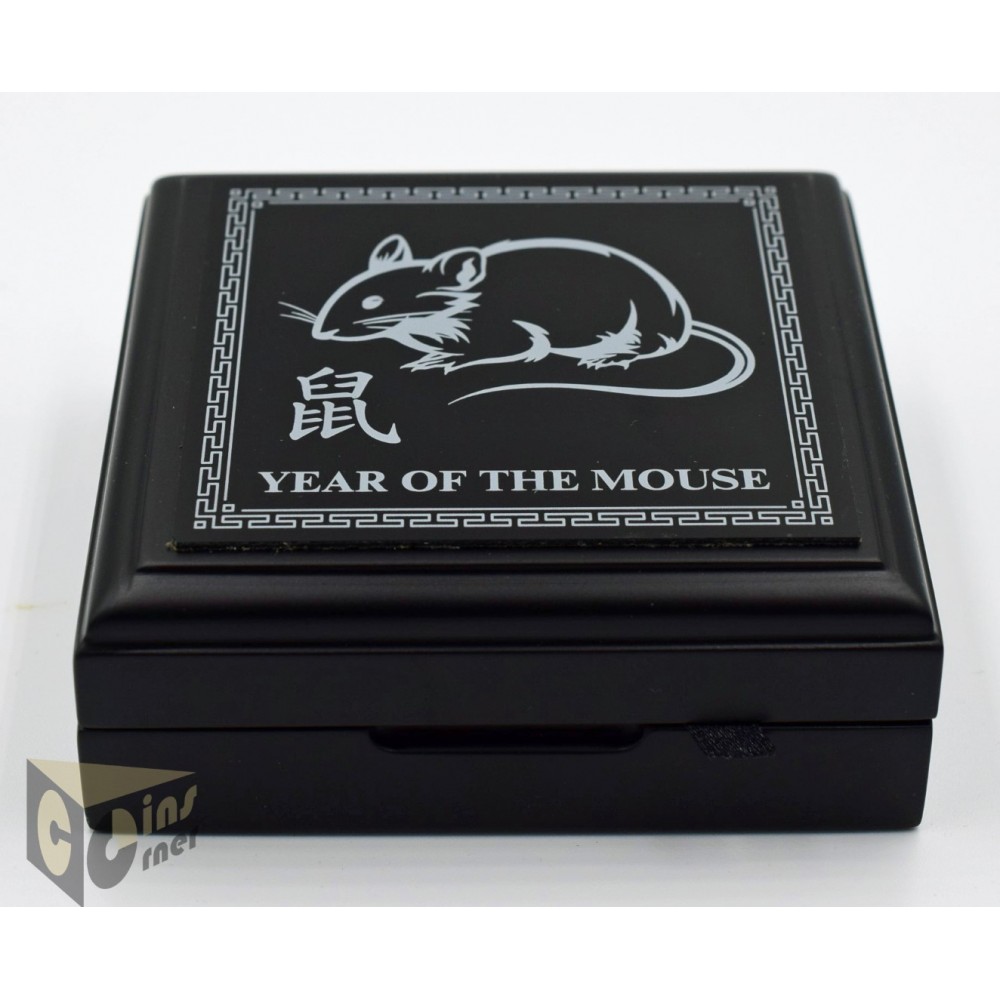 Year of the Mouse 1 Oz Proof Ultra High Relief - 2020 Palau