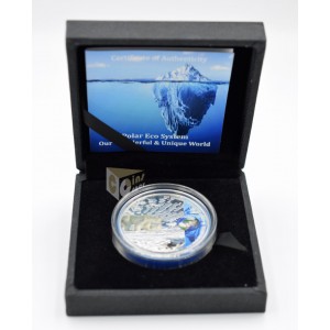 The Polar Ecosystems  2 Oz Proof High Relief - 2020 Palau