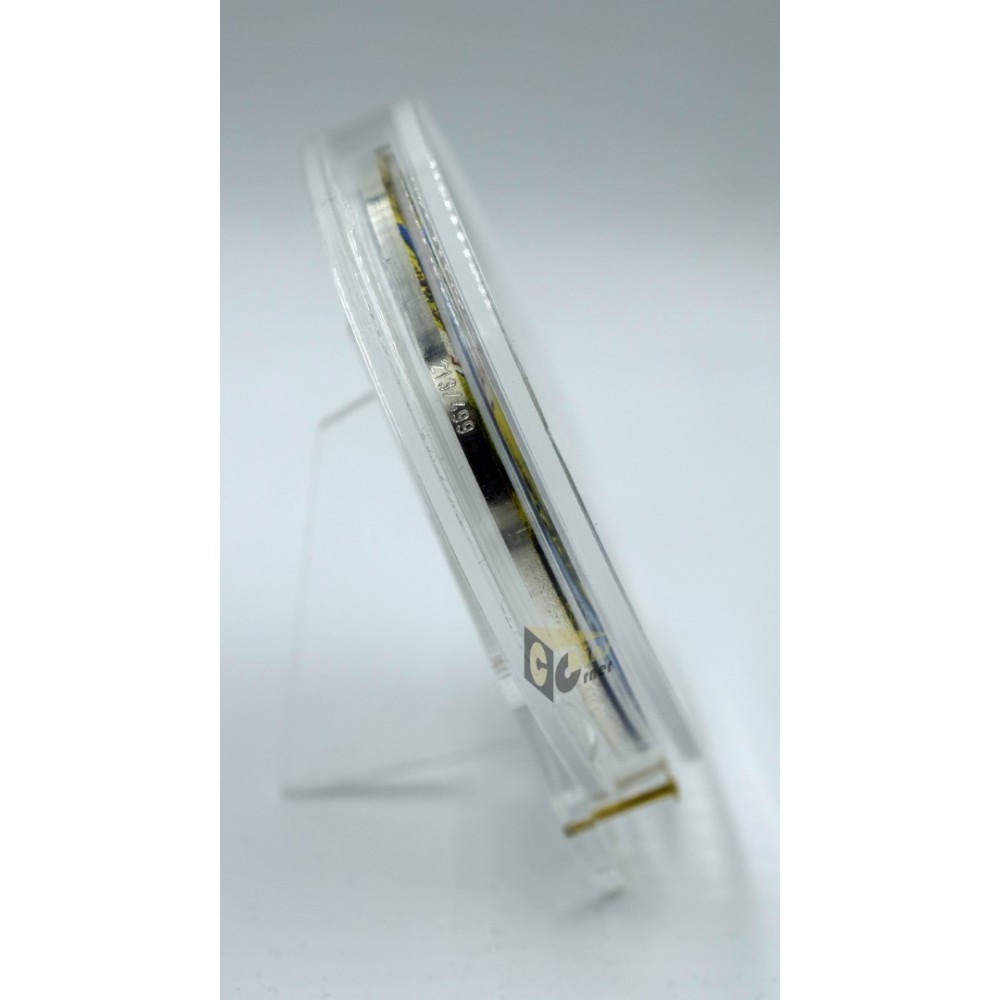 Palau 2023 Doni Tondo by Michelangelo Micropuzzle Treasures  3 Oz Proof Silver Coin