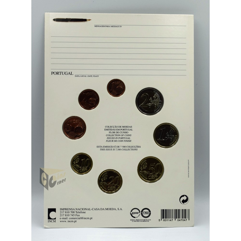 Portugal 2008 - FDC Euro Set 