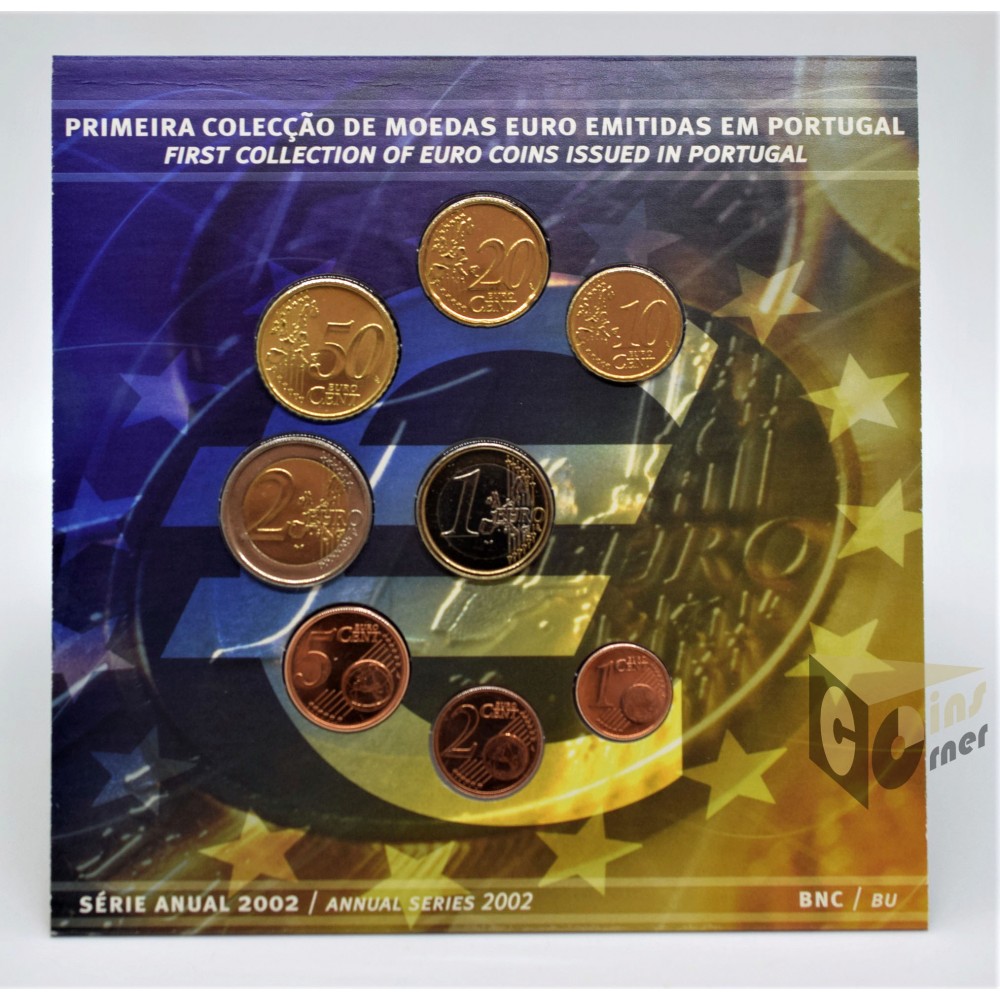 Portugal 2002 - FDC Euro Set 