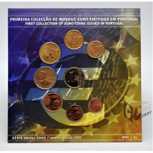 Portugal 2002 - FDC Euro Set 