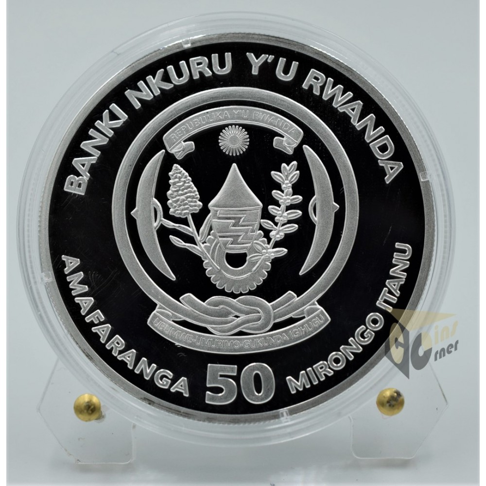 Okapi - African Wildlife 1 Oz Proof - 2021 Rwanda