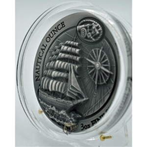 The Sedov - Nautical Ounce 3 Oz Antique High Relif - 2021 Rwanda
