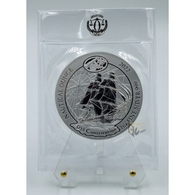 The USS Constitution - Nautical Ounce  1 Oz  - 2022 Rwanda