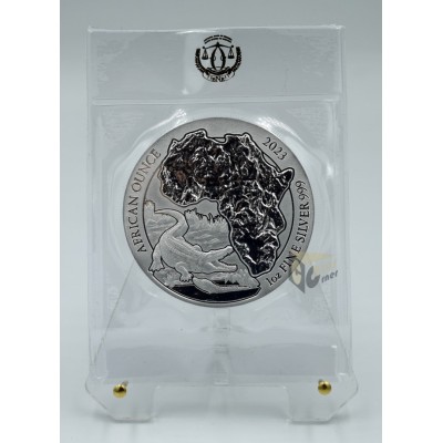 Nile Crocodile - African Wildlife 1 Oz - 2023 Rwanda