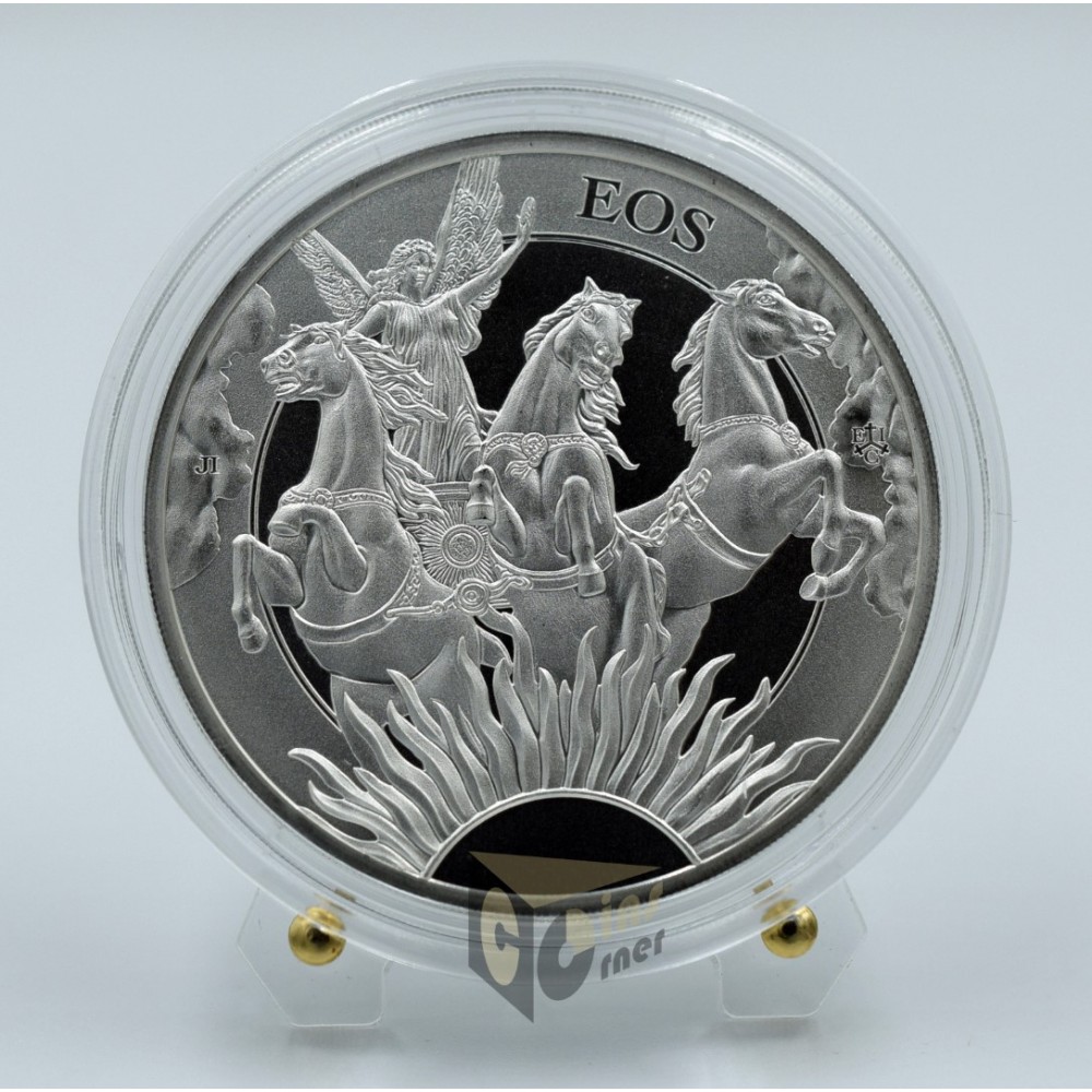 Eos and the Horses Goddesses 1 Oz - 2023 Saint Helena