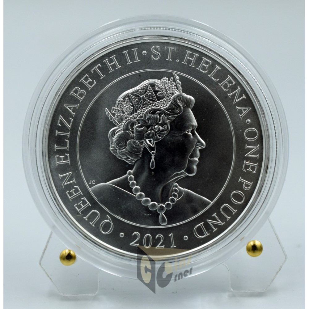 Chinese Trade Dollar 1 Oz - 2021 Saint Helena