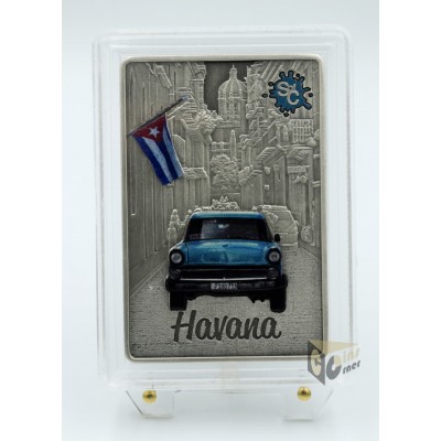 Havana Splash of Colour 2 Oz Antique Finish Bar - 2021 Samoa