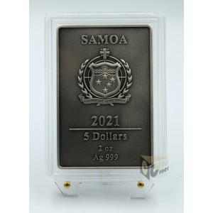 Havana Splash of Colour 2 Oz Antique Finish Bar - 2021 Samoa
