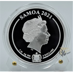 Steve McQueen The King of Cool 1 Oz - 2021 Samoa