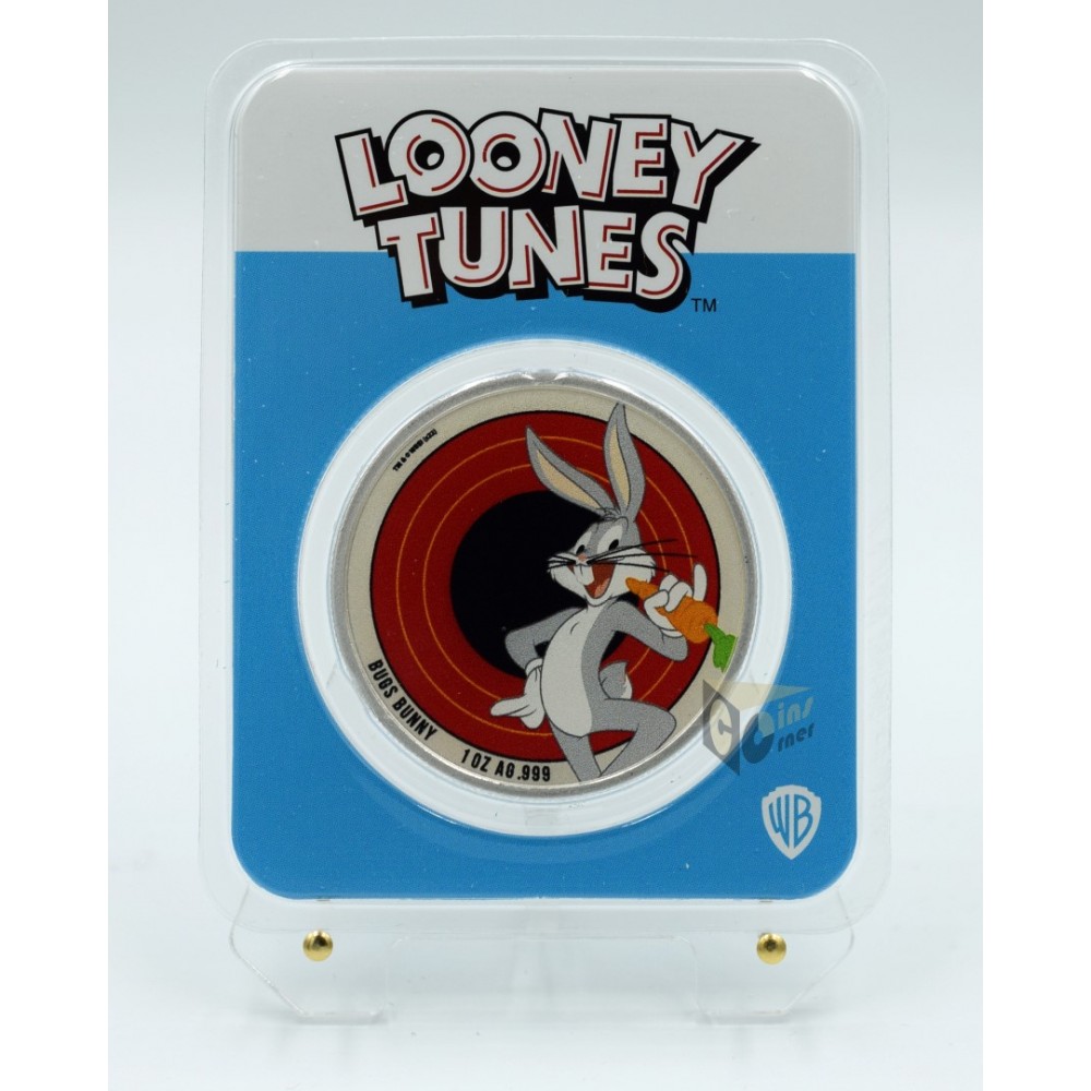 Bugs Bunny - Looney Tunes 1 Oz Colorized- 2022 Samoa