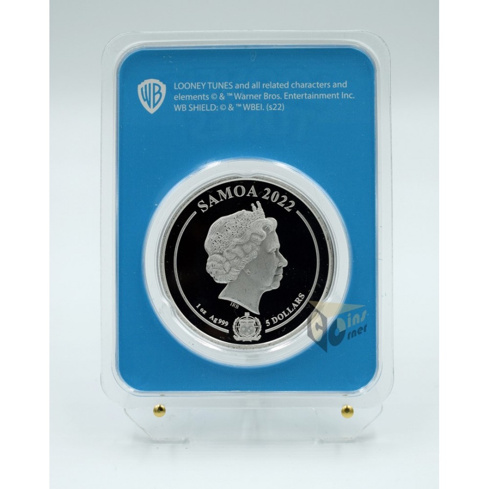 Bugs Bunny - Looney Tunes 1 Oz Colorized- 2022 Samoa