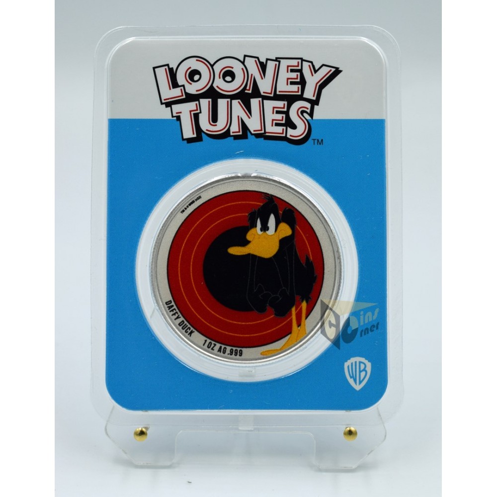 Daffy Duck - Looney Tunes 1 Oz Colorized- 2022 Samoa