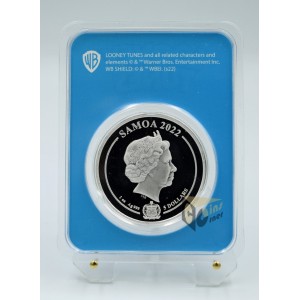 Daffy Duck - Looney Tunes 1 Oz Colorized- 2022 Samoa