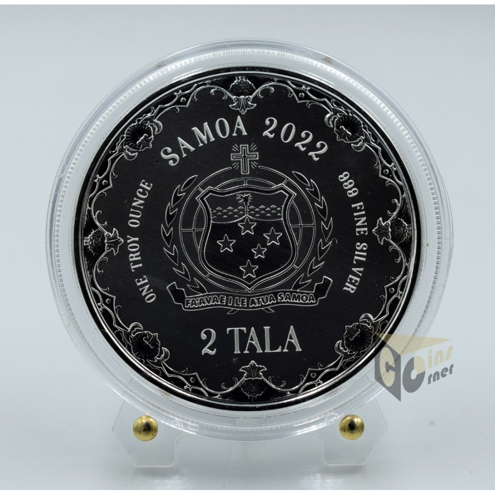 Mermaid Princess of the Sea 1 Oz - 2022 Samoa