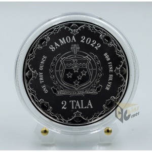Mermaid Princess of the Sea 1 Oz - 2022 Samoa