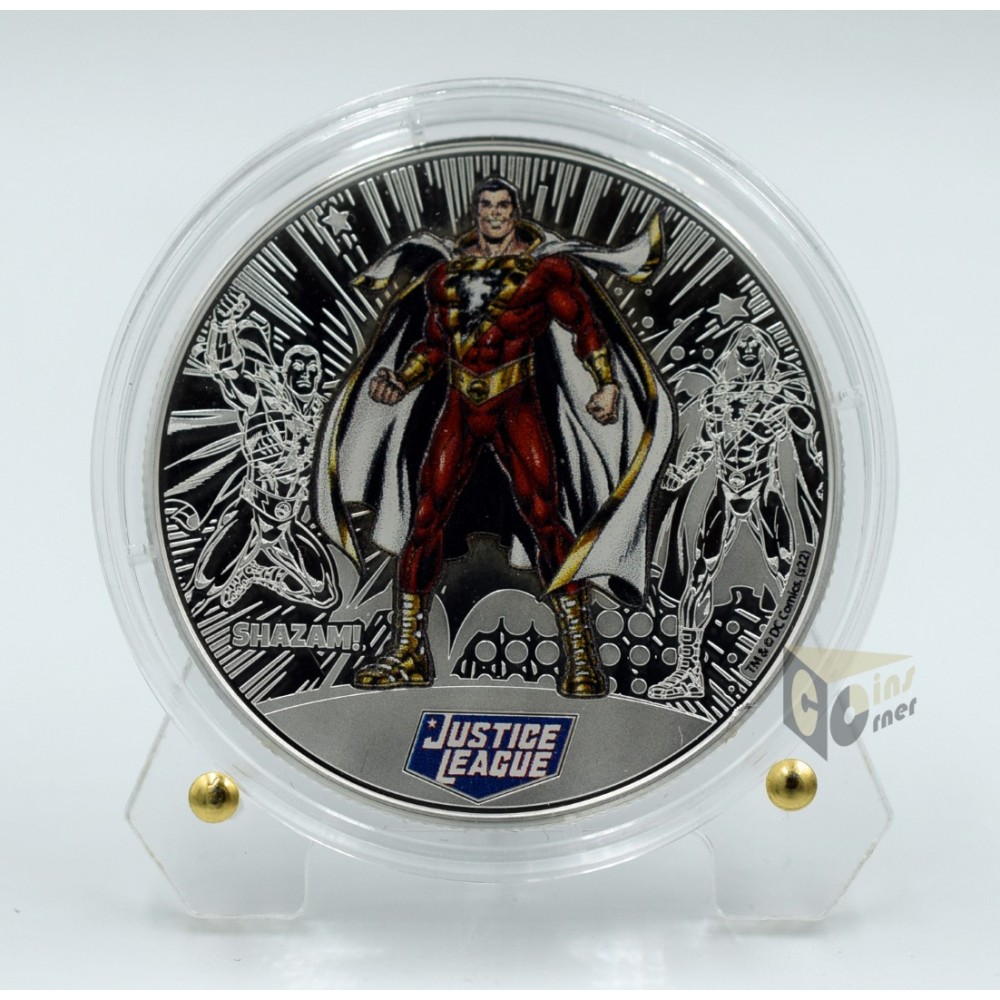 Shazam Justice League 1/2 Oz - 2022 Samoa