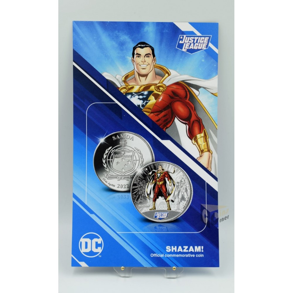Shazam Justice League 1/2 Oz - 2022 Samoa