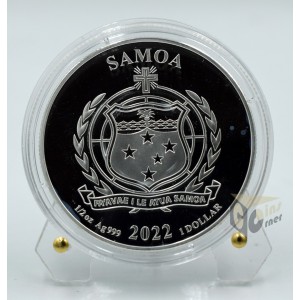 Superman vs Darkseid Justice League 1/2 Oz - 2022 Samoa