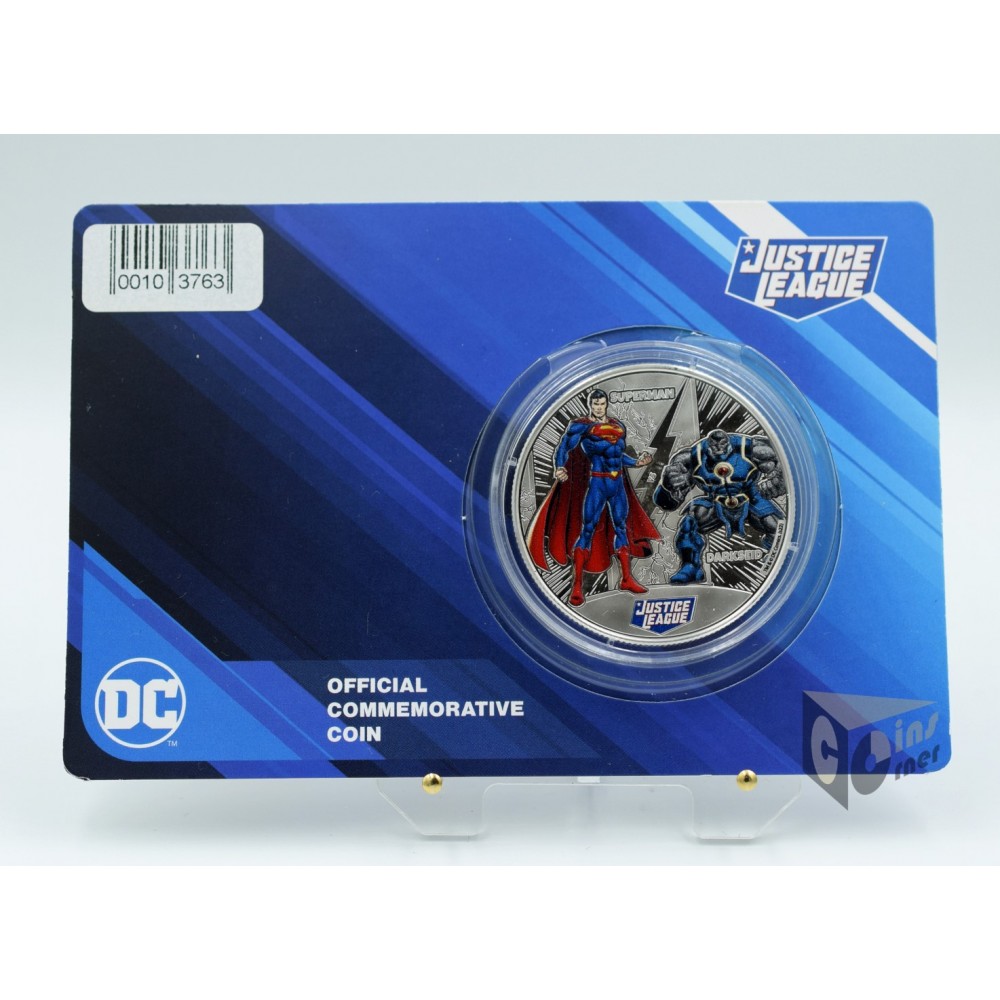Superman vs Darkseid Justice League 1/2 Oz - 2022 Samoa