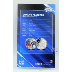 Superman vs Darkseid Justice League 1/2 Oz - 2022 Samoa