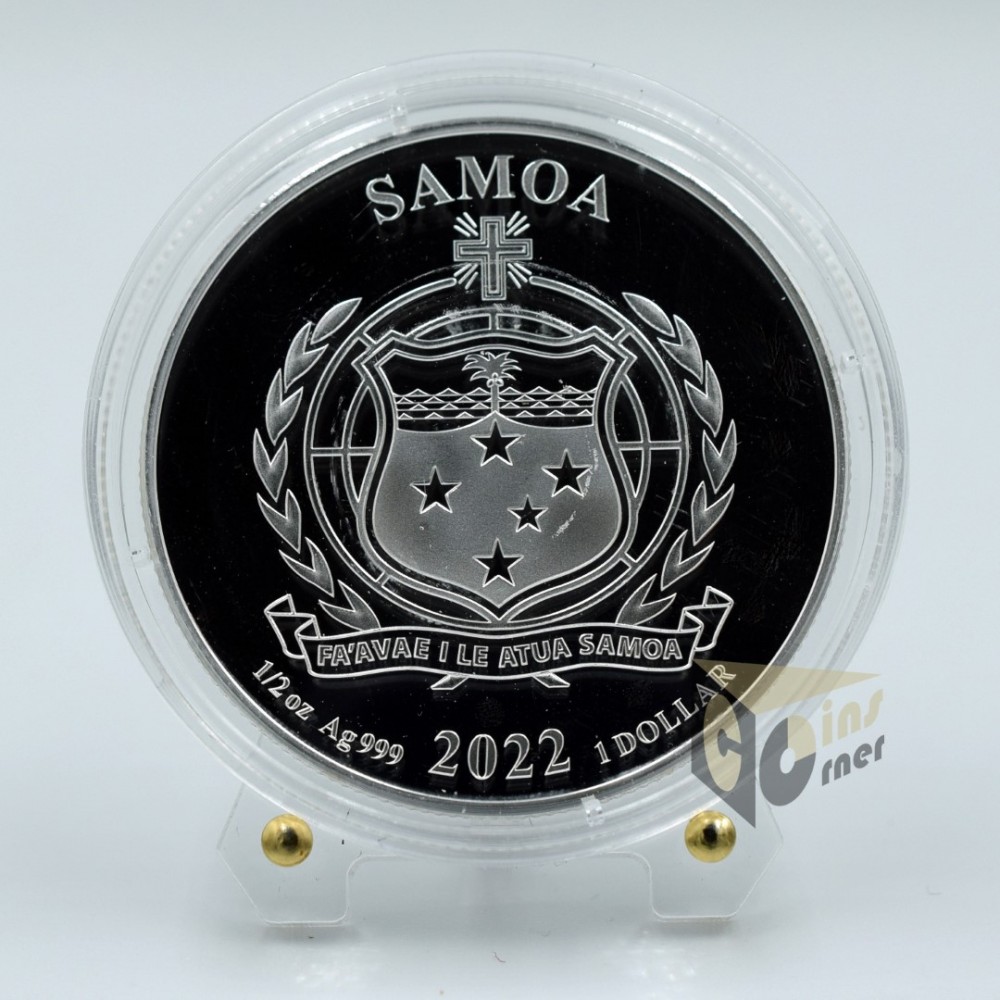 Wonder Woman League 1/2 Oz - 2022 Samoa