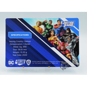 Wonder Woman League 1/2 Oz - 2022 Samoa