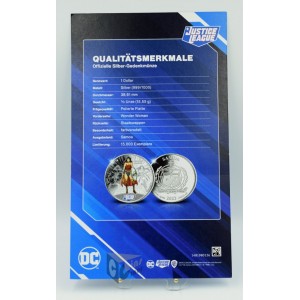 Wonder Woman League 1/2 Oz - 2022 Samoa