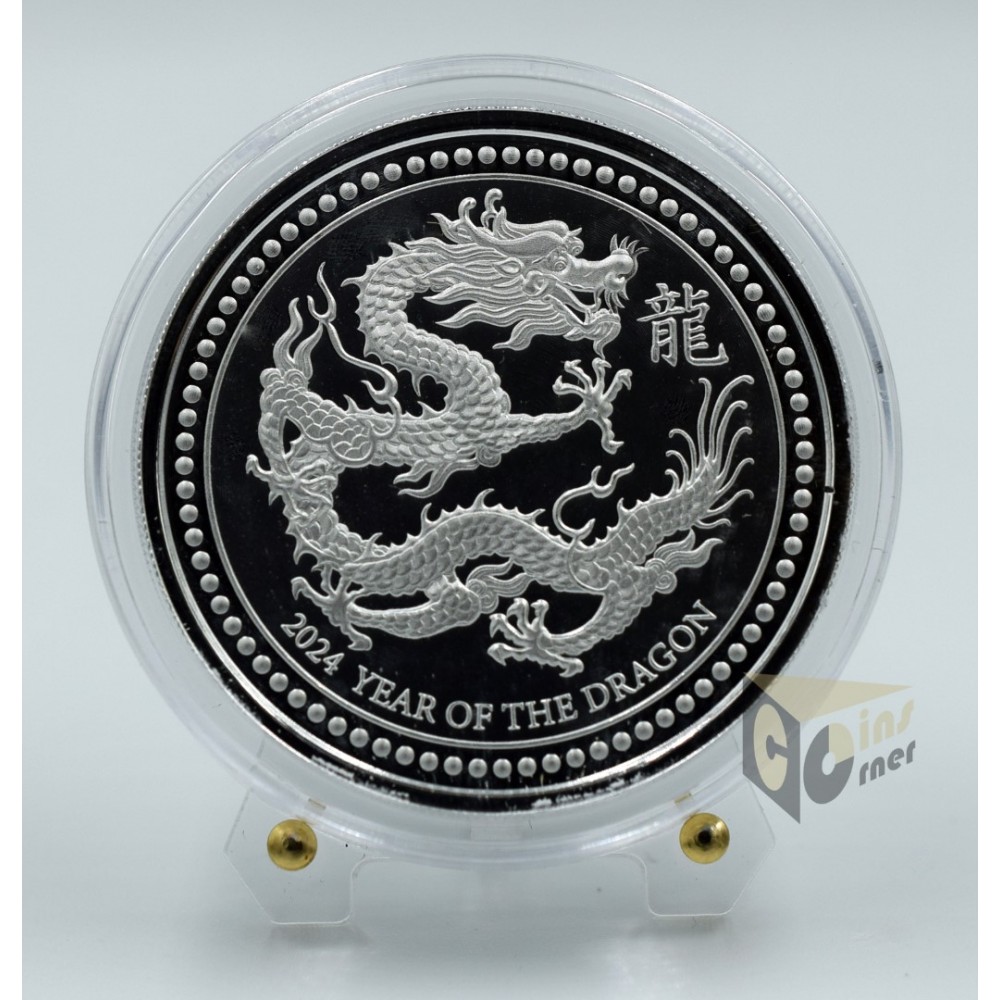 The Year of the Dragon 2 Oz - 2024 Samoa