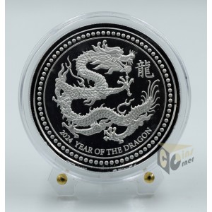 The Year of the Dragon 2 Oz - 2024 Samoa
