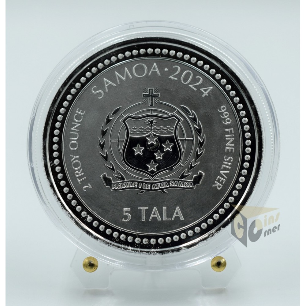 The Year of the Dragon 2 Oz - 2024 Samoa