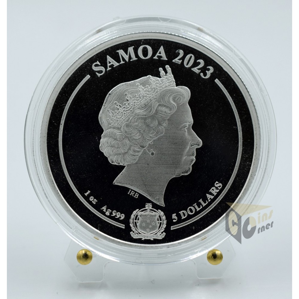 Road Runner - Looney Tunes 1 Oz - 2023 Samoa