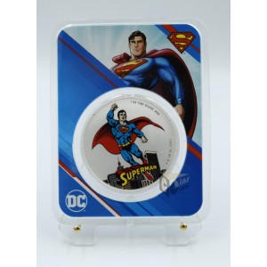 Superman DC Comics 1 Oz Colorized - 2023 Samoa