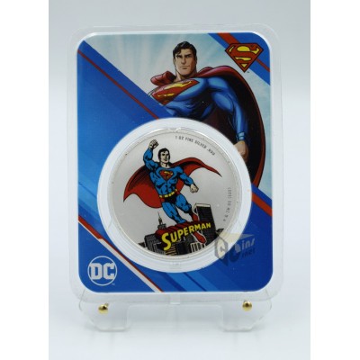Superman DC Comics 1 Oz Colorized - 2023 Samoa