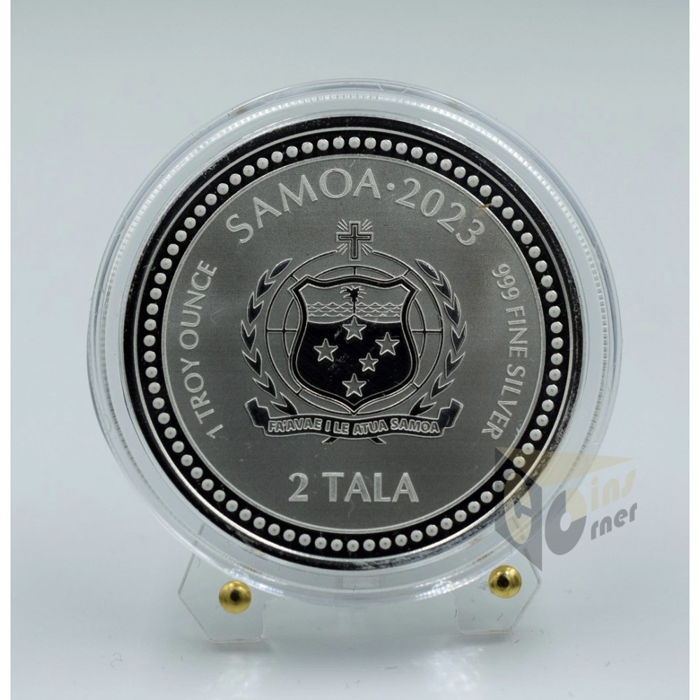 Samoa 2023 Jesus The Teacher 1 Oz  Silver Coin 