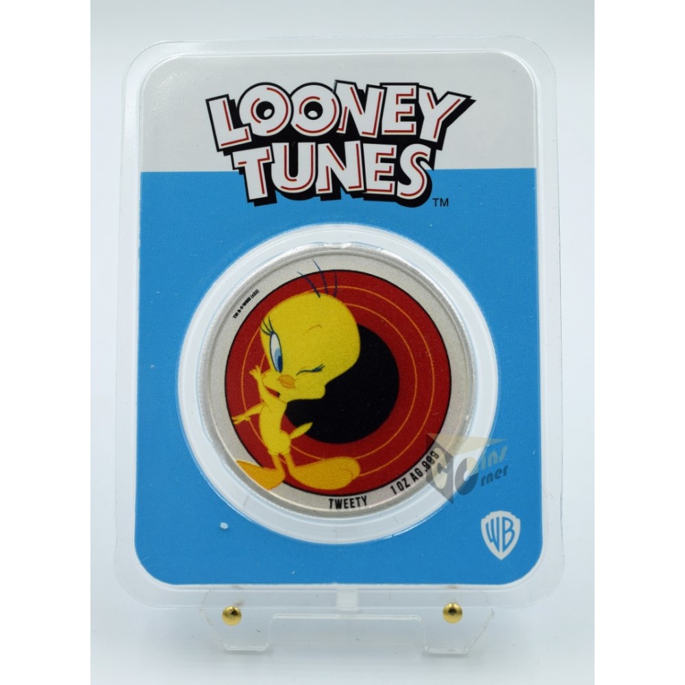 Tweety - Looney Tunes 1 Oz Colorized - 2023 Samoa