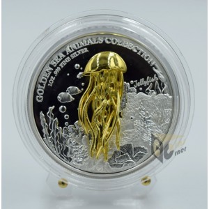 Samoa 2024 Golden Sea Animals Collection 3 x 1 Oz Silver 3D Proof Coin