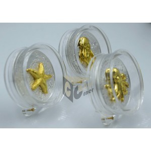 Samoa 2024 Golden Sea Animals Collection 3 x 1 Oz Silver 3D Proof Coin