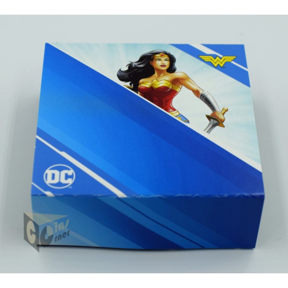 Samoa 2024 Wonder Woman 1 Oz Silver Proof Coin