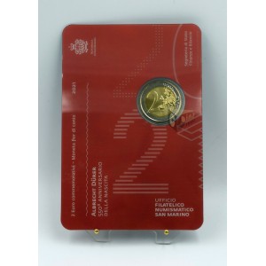 San Marino 2021 - 2 Euro Coincard 550th Anniversary of the Birth of Albrecht Dürer